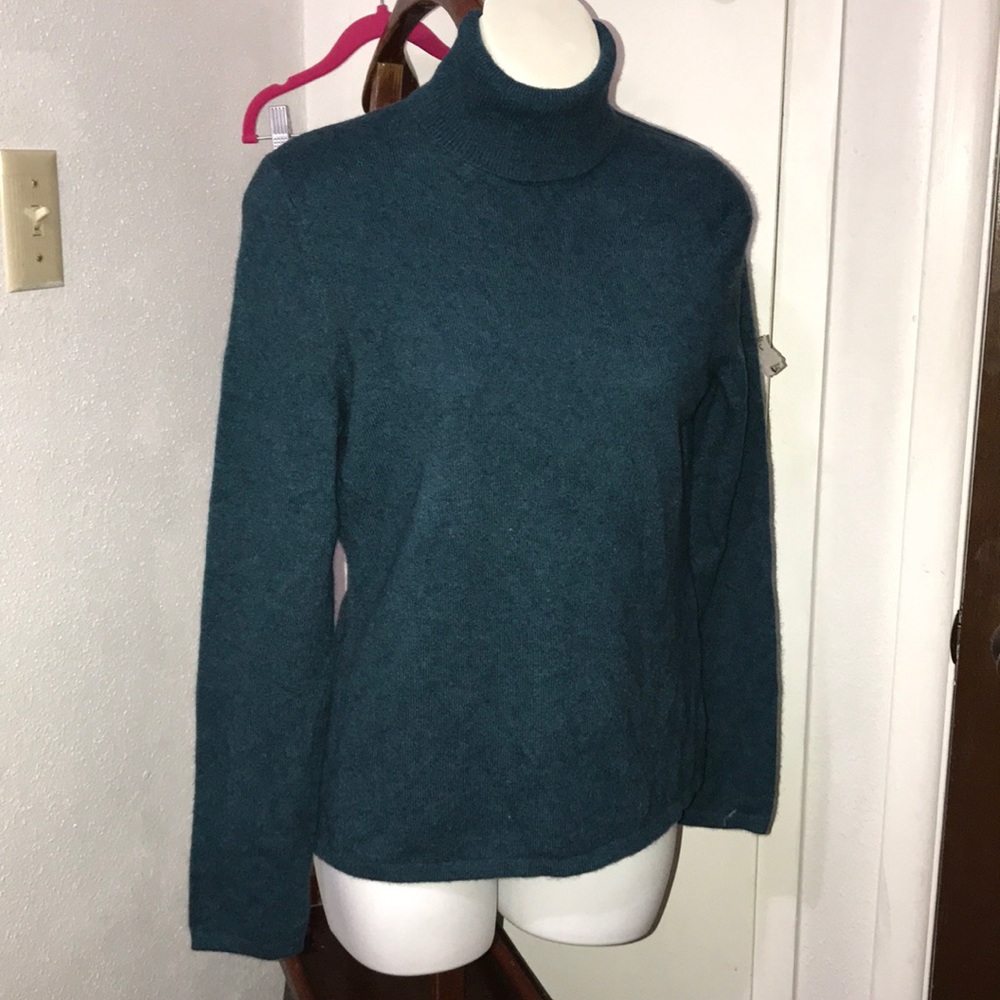 Lord & Taylor 100% Cashmere turtle neck